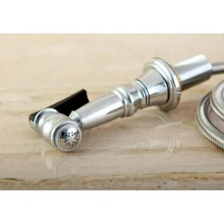 Kingston Brass Gourmetier Made to Match Brass Kitchen Faucet Sprayer with Hose