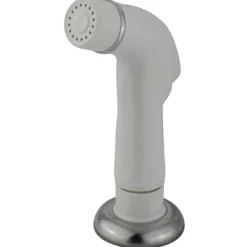 Kingston Brass Gourmetier Made to Match KBS750SP Kitchen Faucet Sprayer for KB751 in White