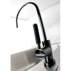 Kingston Brass Gourmetier NS8190DKL Water Onyx Cold Water Filtration Faucet in Black Nickel