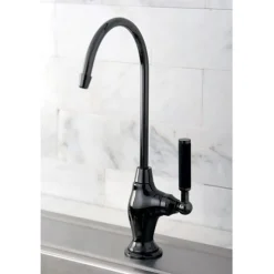 Kingston Brass Gourmetier NS3190DKL Water Onyx Cold Water Filtration Faucet in Black Nickel