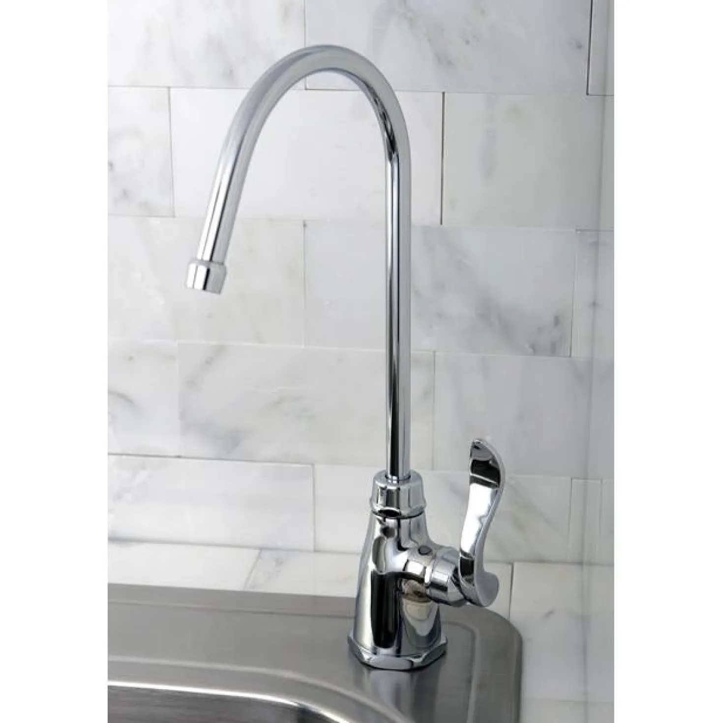 Kingston Brass Gourmetier NuWave French Low-Lead Cold Water Filtration Faucet