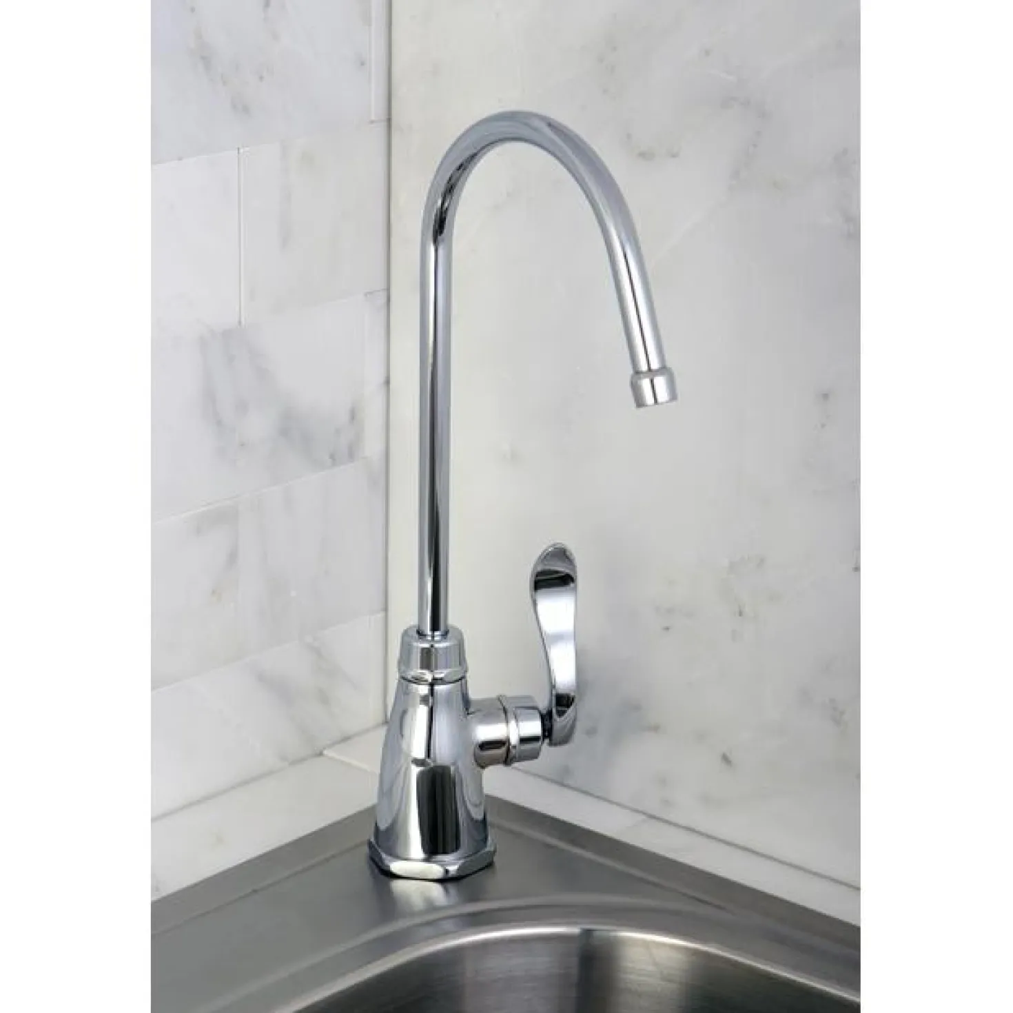 Kingston Brass Gourmetier NuWave French Low-Lead Cold Water Filtration Faucet