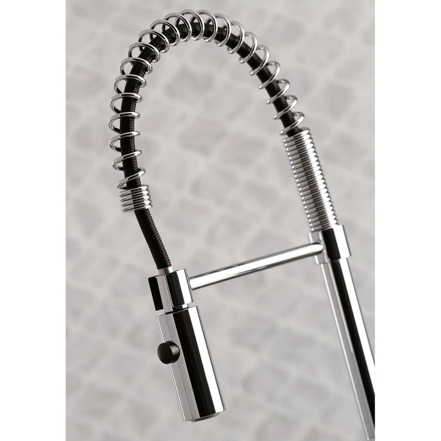 Kingston Brass Gourmetier Paris Single-Handle Pull-Down Kitchen Faucet