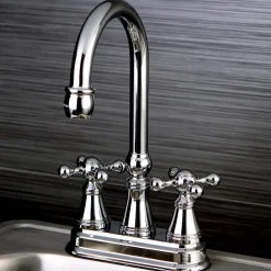 Kingston Brass Governor Bar Faucet without Pop-Up