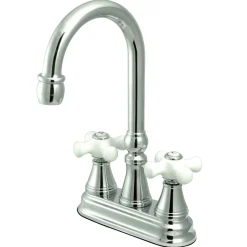 Kingston Brass Governor Deck Mount Bar Faucet without Pop-Up