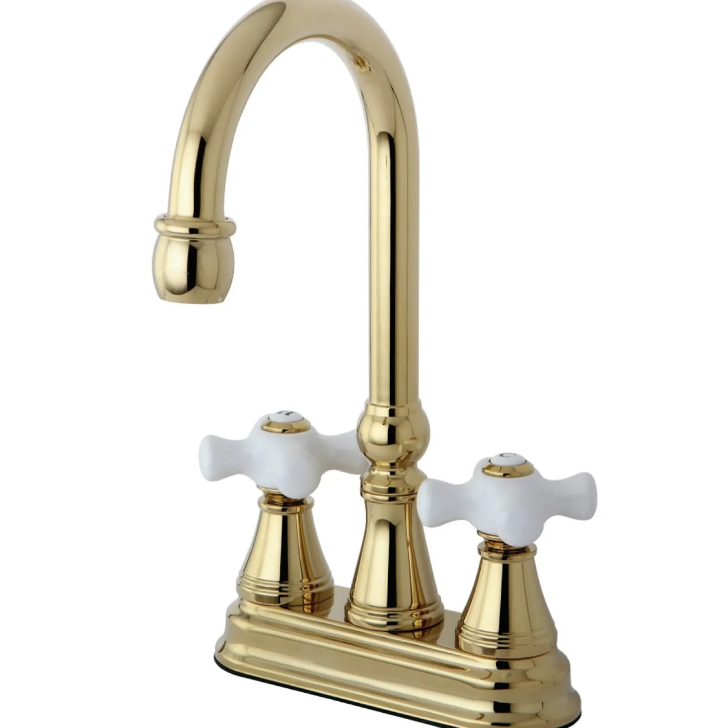 Kingston Brass Governor Deck Mount Bar Faucet without Pop-Up