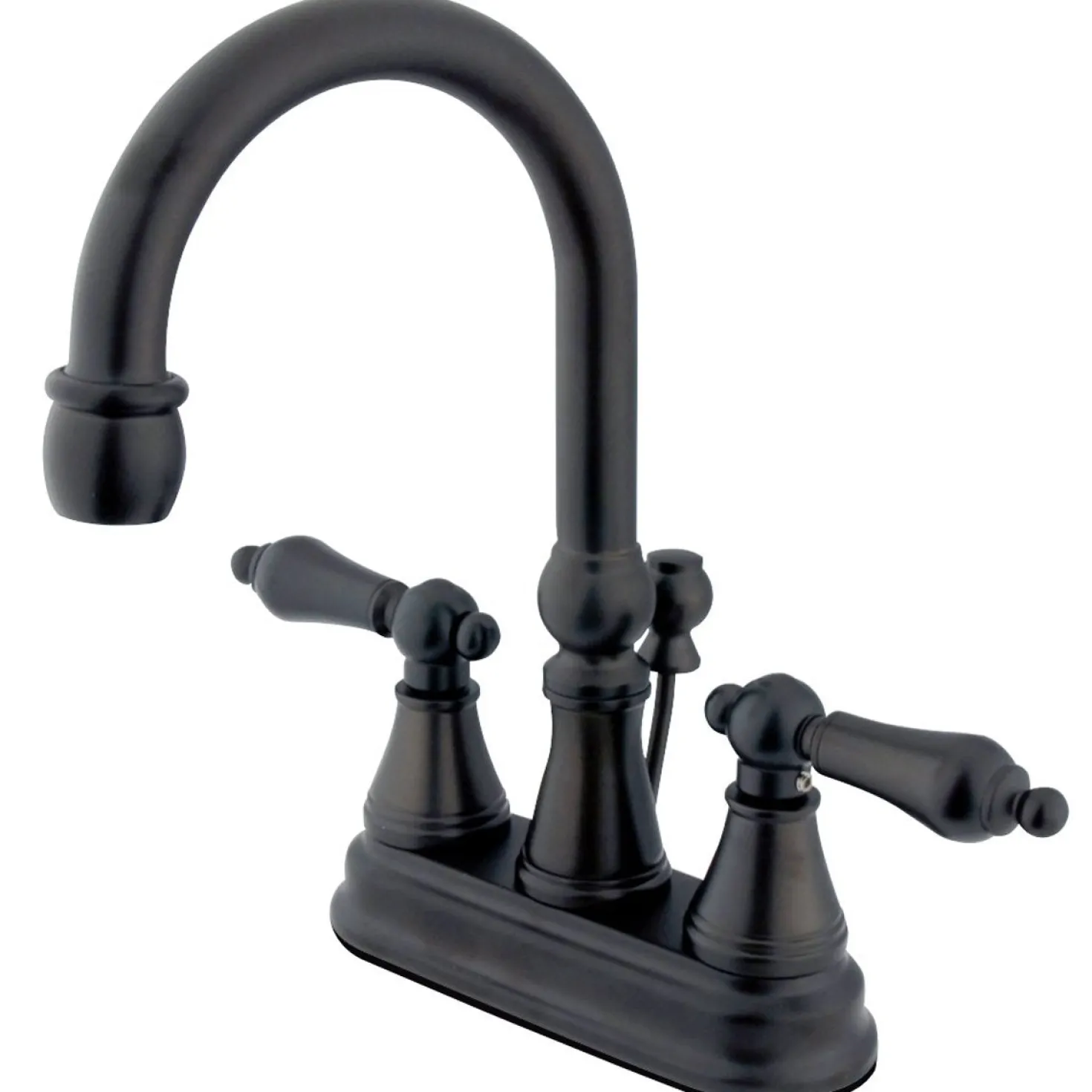 Kingston Brass Governor 4-Inch Centerset Bathroom Faucet