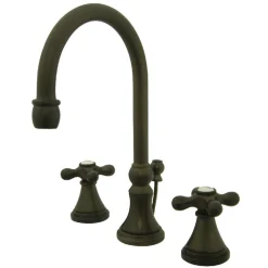 Kingston Brass Governor 8-Inch Widespread 3-Hole Bathroom Faucet