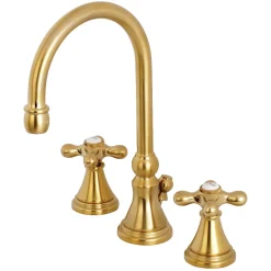 Kingston Brass Governor 8-Inch Widespread 3-Hole Bathroom Faucet