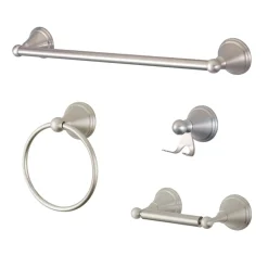 Kingston Brass Governor 4-Piece Bathroom Accessories Set