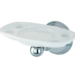 Kingston Brass Governor Wall Mount Toothbrush and Tumbler Holder