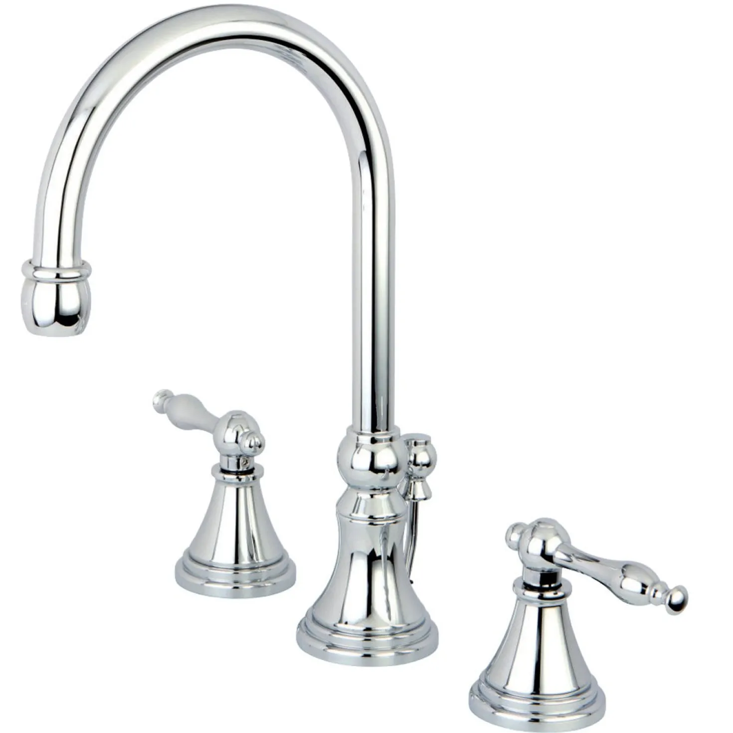 Kingston Brass Governor 8" Widespread Bathroom Faucet