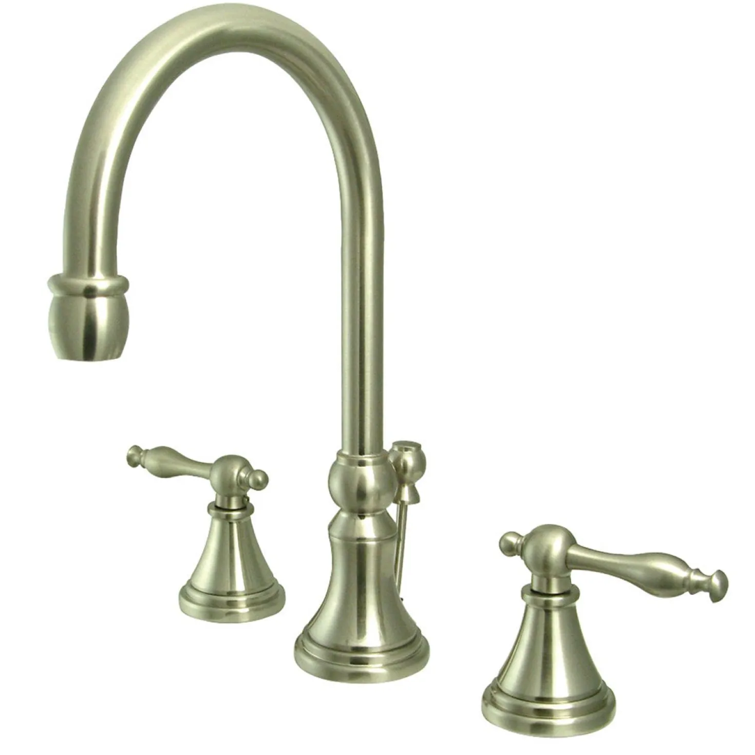 Kingston Brass Governor 8" Widespread Bathroom Faucet