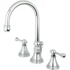 Kingston Brass Governor 8" Widespread 3-Hole Bathroom Faucet