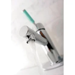 Kingston Brass Green Eden Single Handle Lavatory Faucet with Cover Plate