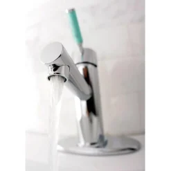 Kingston Brass Green Eden Single Handle Lavatory Faucet with Cover Plate