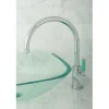 Kingston Brass Green Eden Single Handle Vessel Sink Faucet without Pop-up and Plate