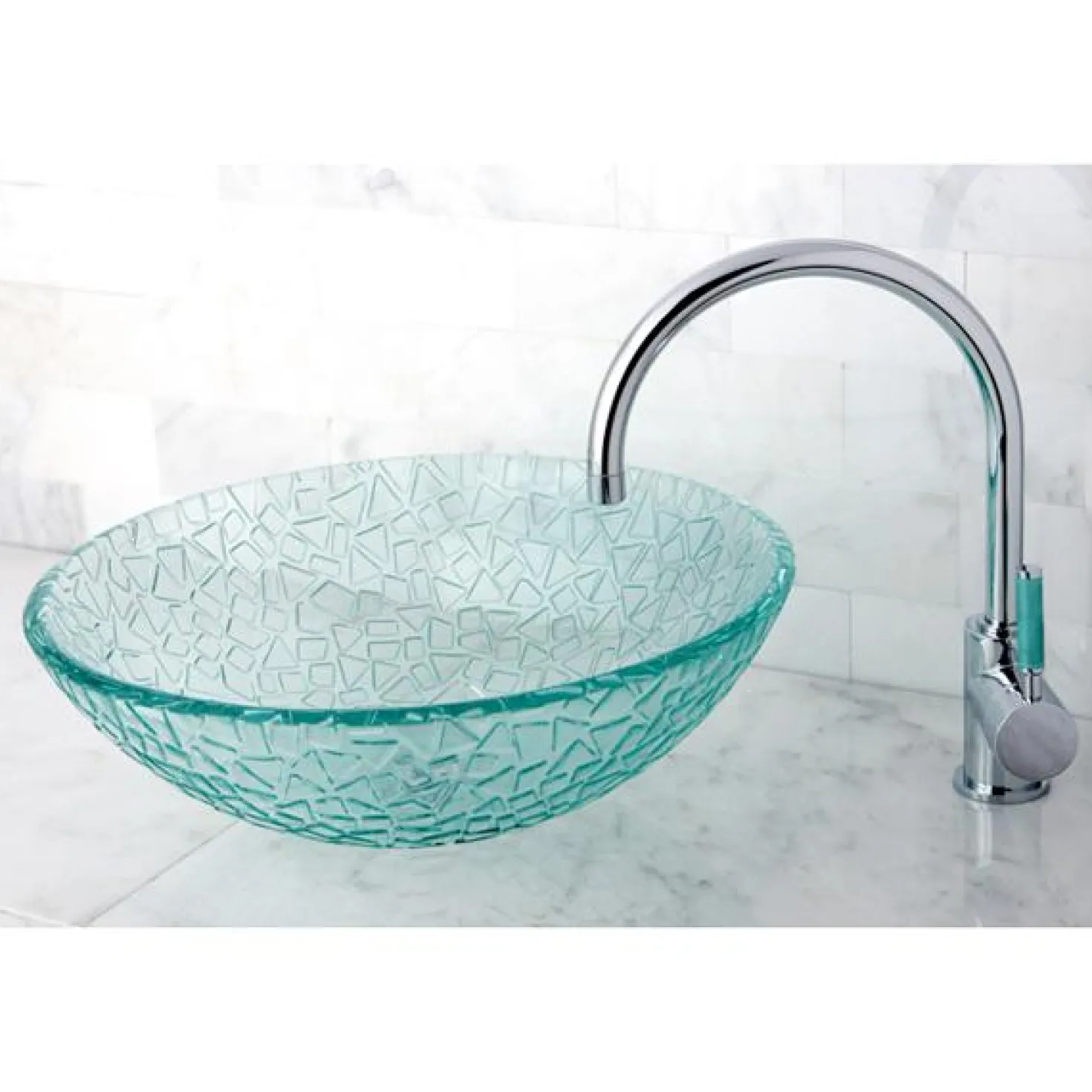 Kingston Brass Green Eden Single Handle Vessel Sink Faucet without Pop-up and Plate