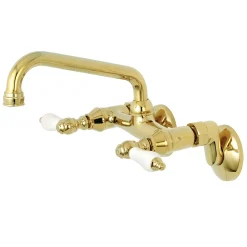 Kingston Brass 2-Handle Wall Mount Kitchen Faucet