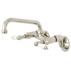 Kingston Brass 2-Handle Wall Mount Kitchen Faucet