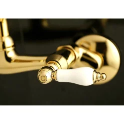 Kingston Brass 2-Handle Wall Mount Kitchen Faucet