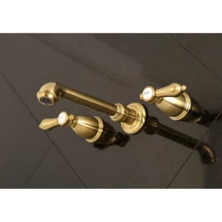 Kingston Brass Heirloom 2-Handle Wall Mount Roman Tub Faucet
