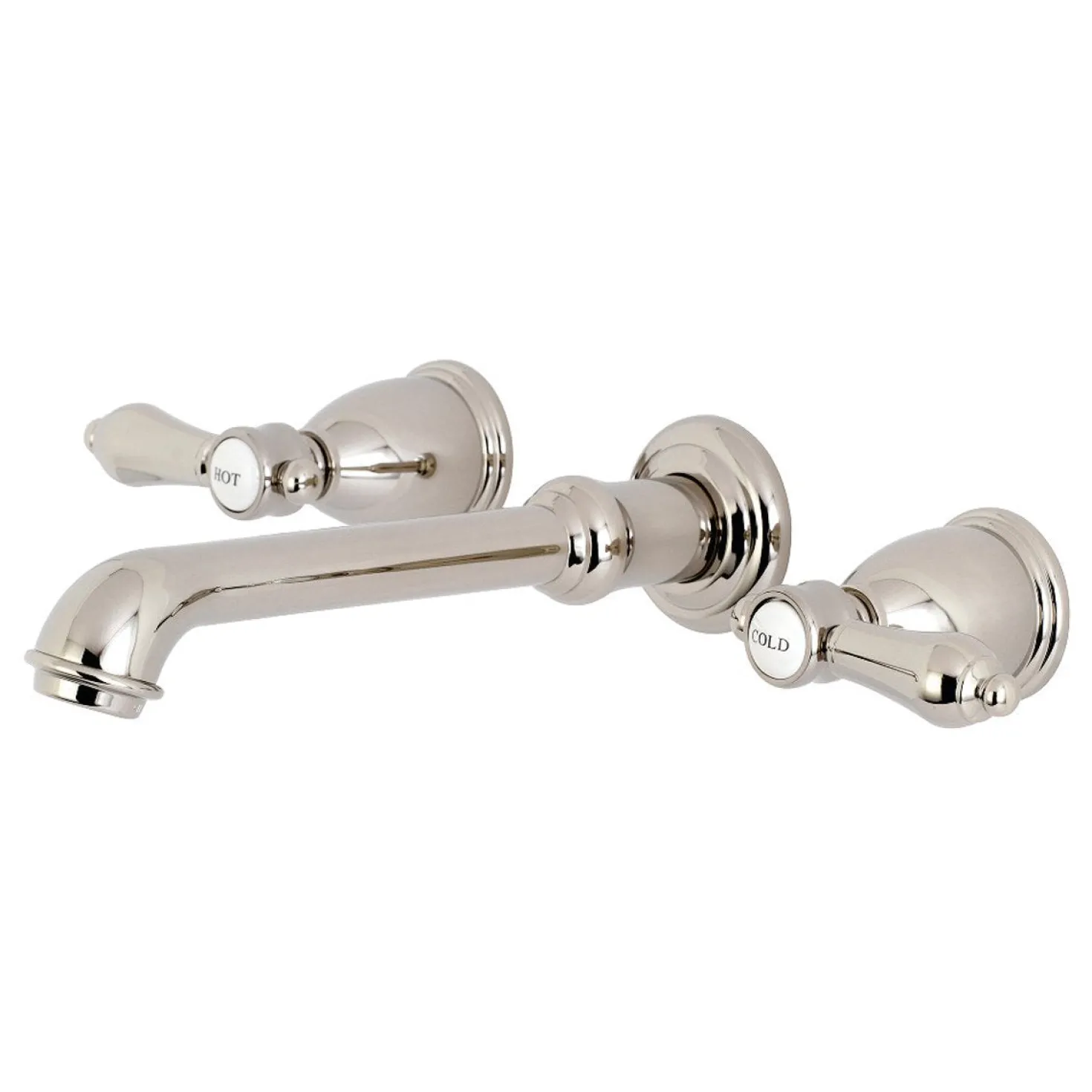 Kingston Brass Heirloom 2-Handle Wall Mount Roman Tub Faucet