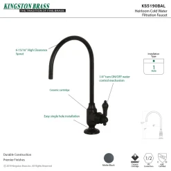 Kingston Brass Heirloom Single-Handle Water Filtration Faucet