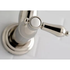 Kingston Brass Heirloom Wall Mount Pot Filler Kitchen Faucet