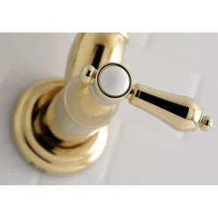 Kingston Brass Heirloom Wall Mount Pot Filler Kitchen Faucet