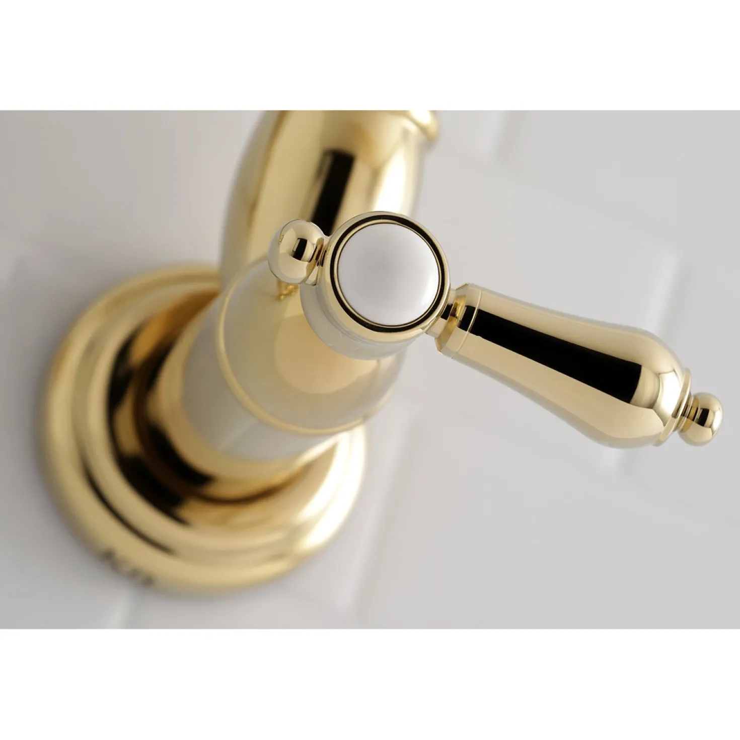 Kingston Brass Heirloom Wall Mount Pot Filler Kitchen Faucet