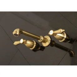 Kingston Brass Heirloom Wall Mount Bathroom Faucet