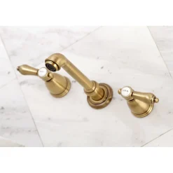 Kingston Brass Heirloom Wall Mount Bathroom Faucet