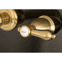 Kingston Brass Heirloom Wall Mount Bathroom Faucet
