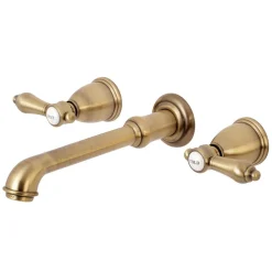 Kingston Brass Heirloom Wall Mount Bathroom Faucet