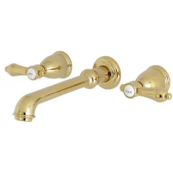 Kingston Brass Heirloom Wall Mount Bathroom Faucet