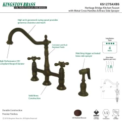 Kingston Brass Heritage 8