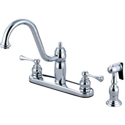 Kingston Brass Heritage Centerset Kitchen Faucet