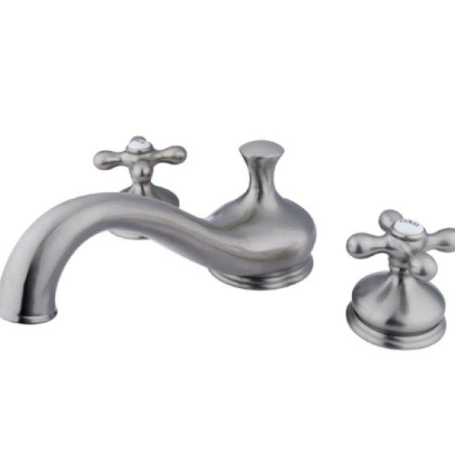 Kingston Brass Heritage Classic Three Hole Two Handle Roman Tub Filler