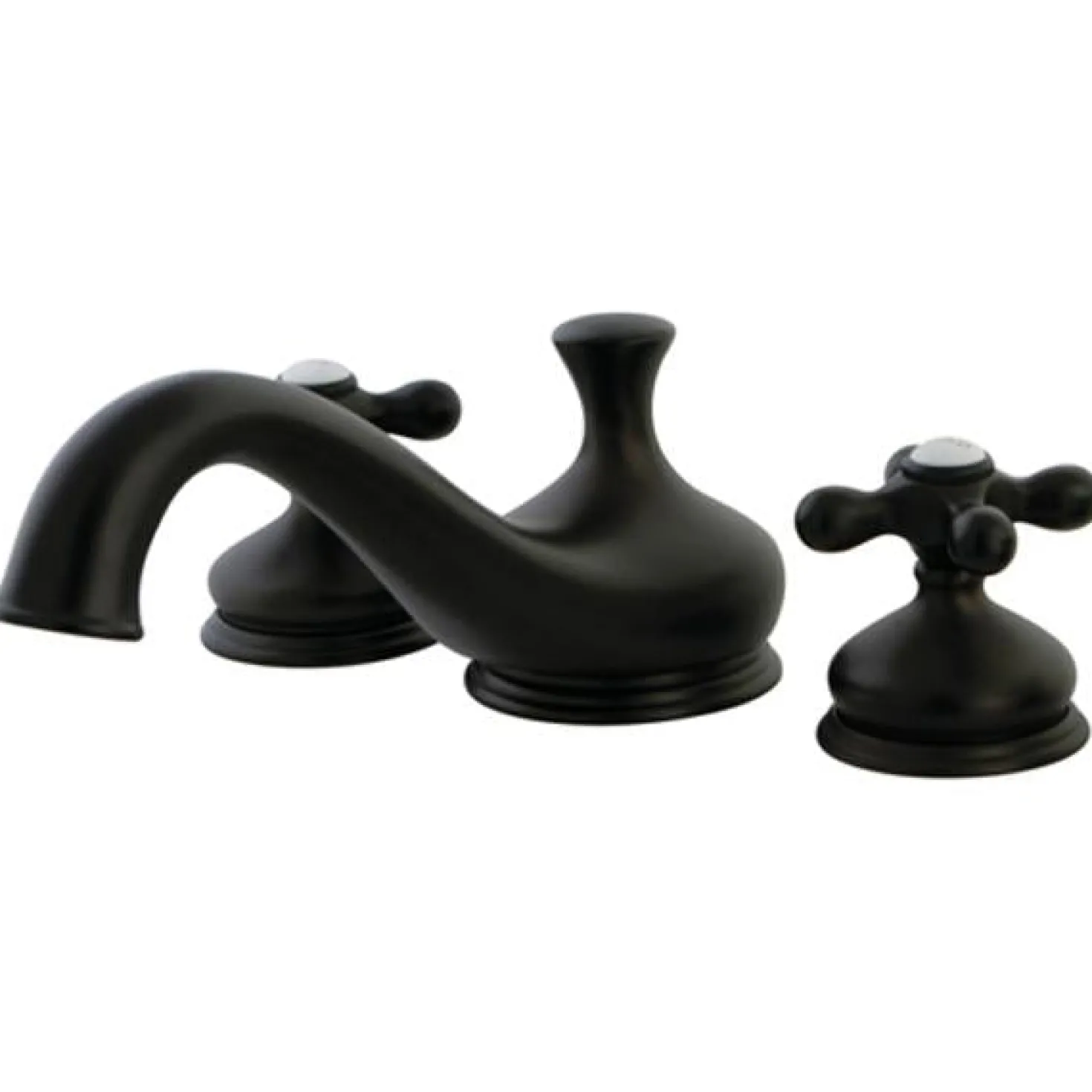 Kingston Brass Heritage Classic Three Hole Two Handle Roman Tub Filler