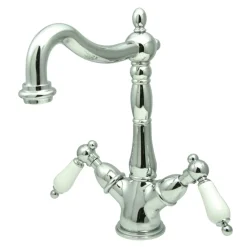 Kingston Brass Heritage Deck Mount 2-Handle Vessel Sink Faucet