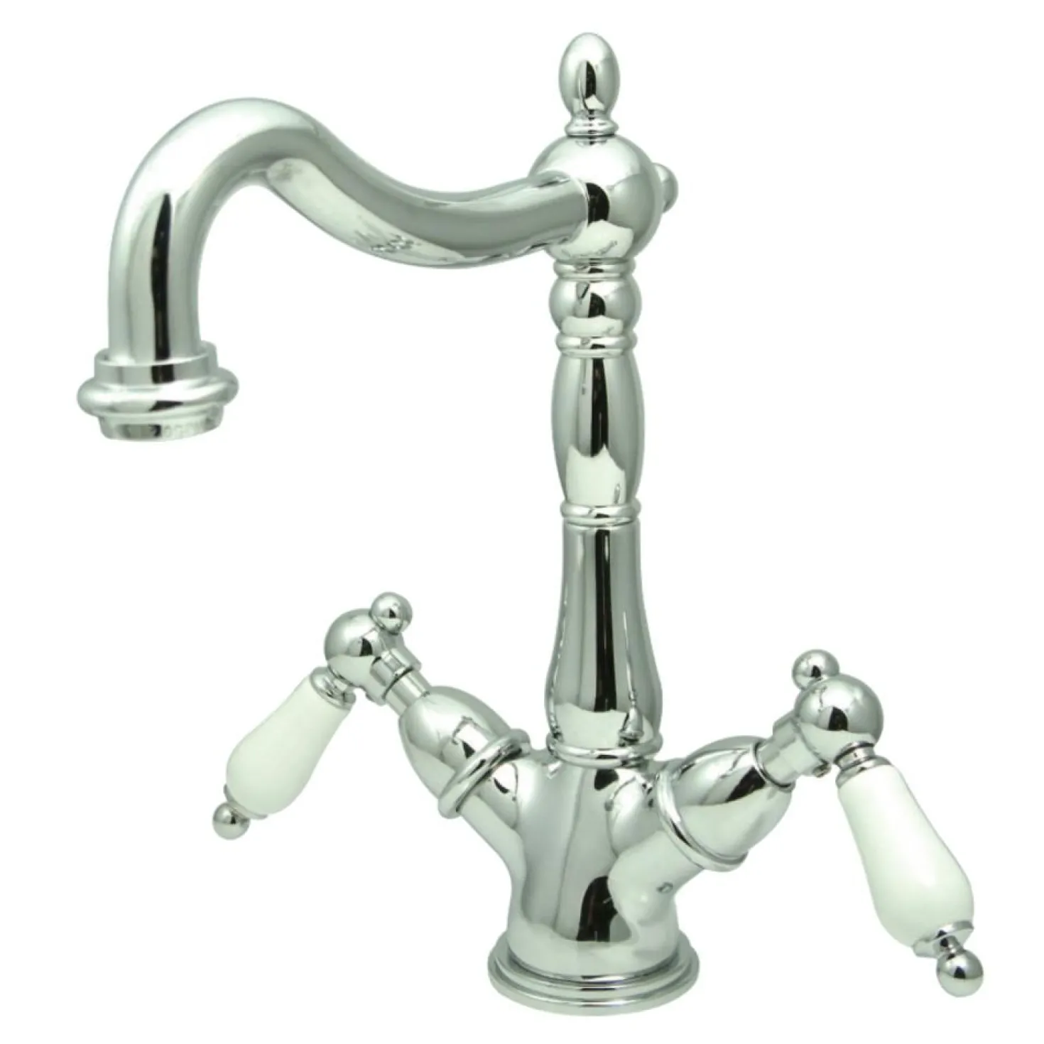 Kingston Brass Heritage Deck Mount 2-Handle Vessel Sink Faucet