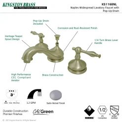 Kingston Brass Heritage Deck Mount 8