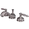 Kingston Brass Heritage Deck Mount 8-Inch Widespread 3-Hole Bathroom Faucet