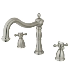 Kingston Brass Heritage Deck Mount Roman Tub Filler