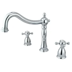 Kingston Brass Heritage Deck Mount Roman Tub Filler