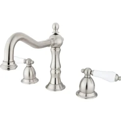 Kingston Brass Heritage 2-Handle 8-Inch Widespread Bathroom Faucet