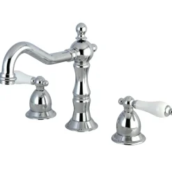 Kingston Brass Heritage 2-Handle 8-Inch Widespread Bathroom Faucet