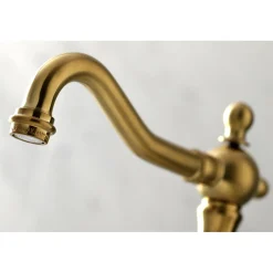 Kingston Brass Heritage 2-Handle 8-Inch Widespread Bathroom Faucet