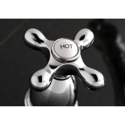 Kingston Brass Heritage 2-Handle Wall Mount Tub Filler
